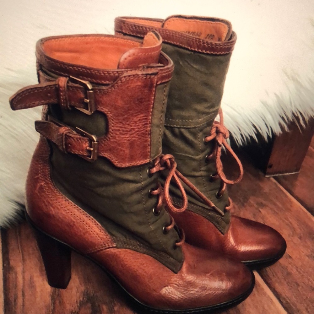 ISO Ralph Lauren lace up boots